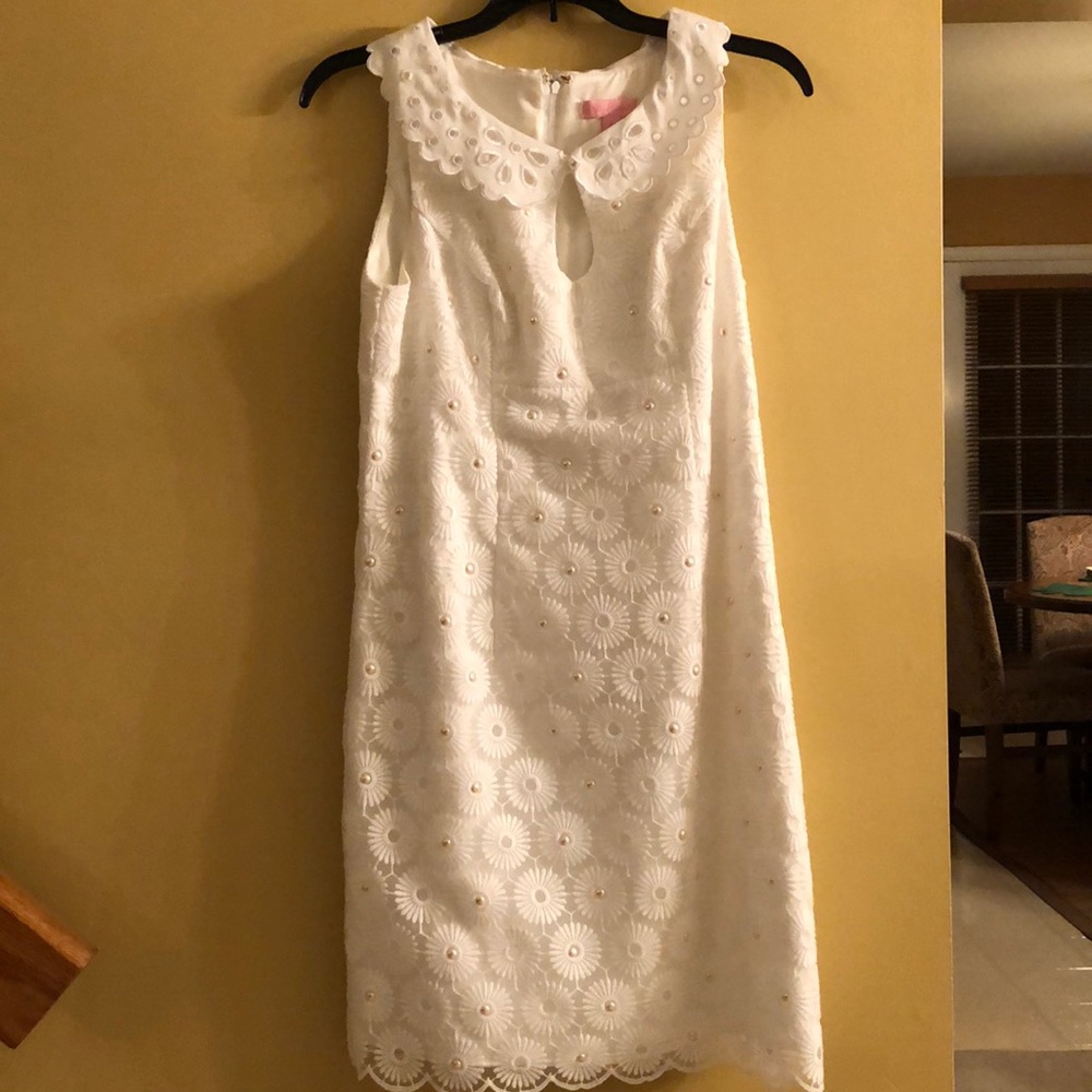 Lilly Pulitzer white dress